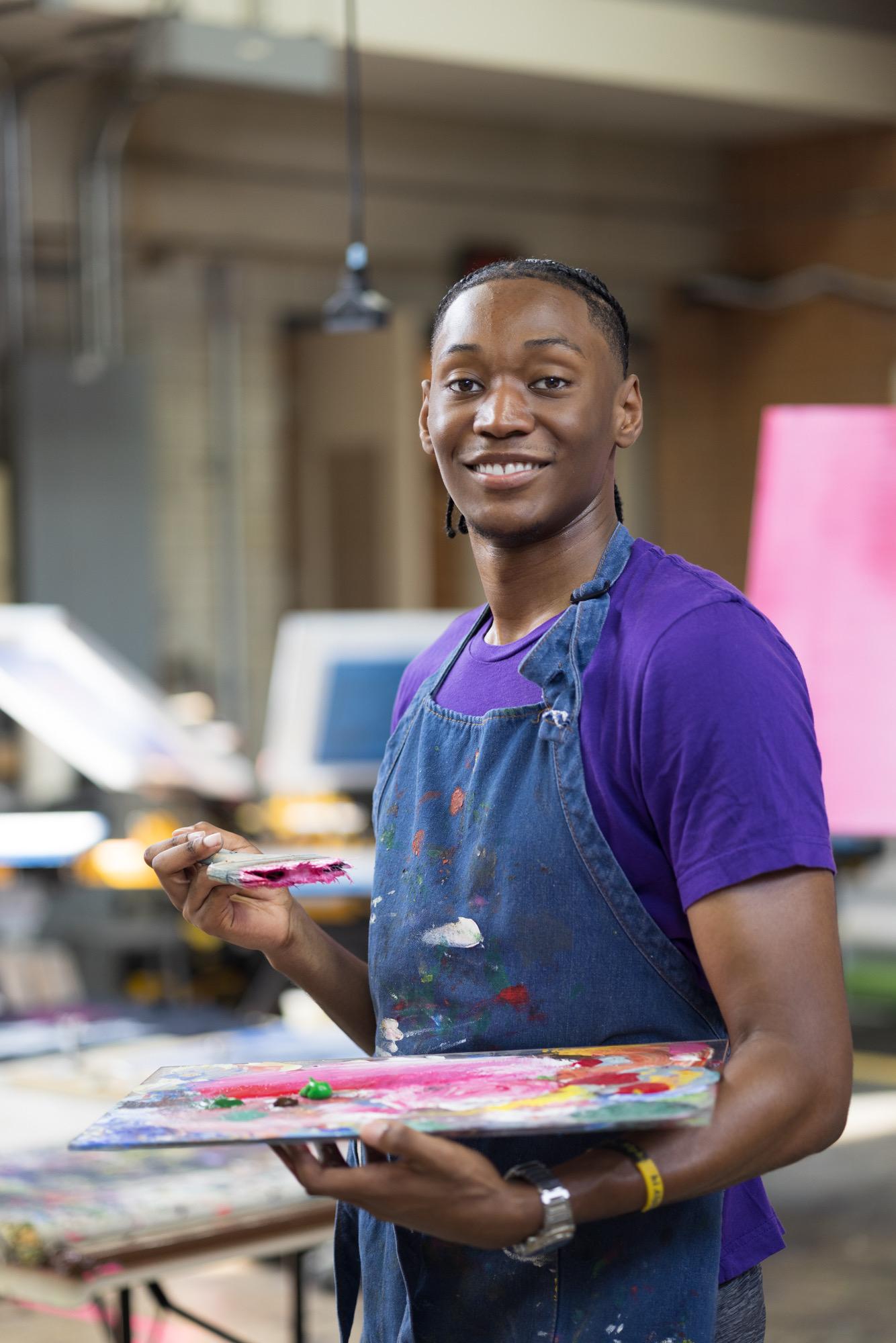 Portrait of Jason Garland Jr., Pittsburgh contemporary artist