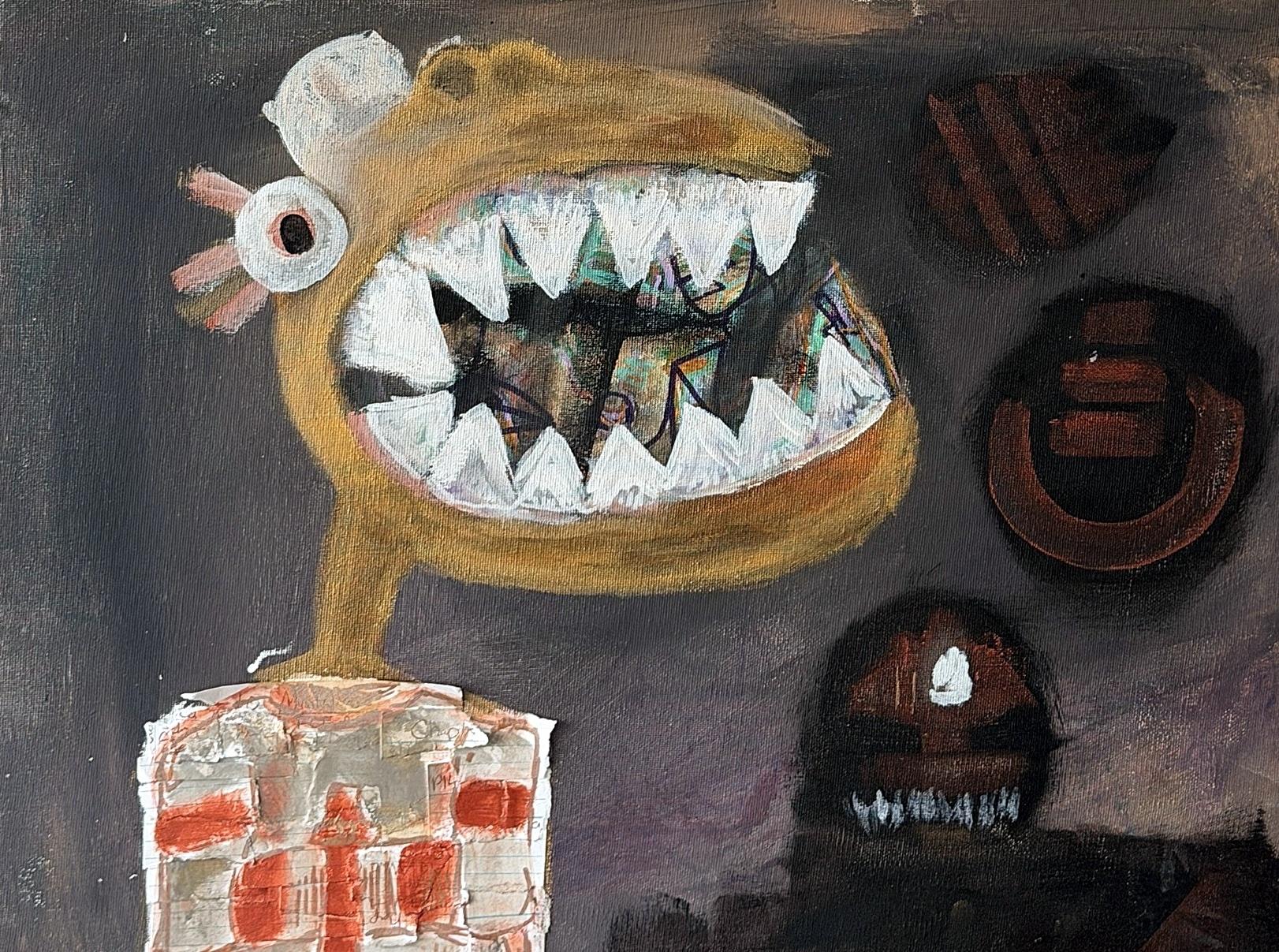 INSANITY, 2025, Acrylic on canvas by Jason Garland Jr.
