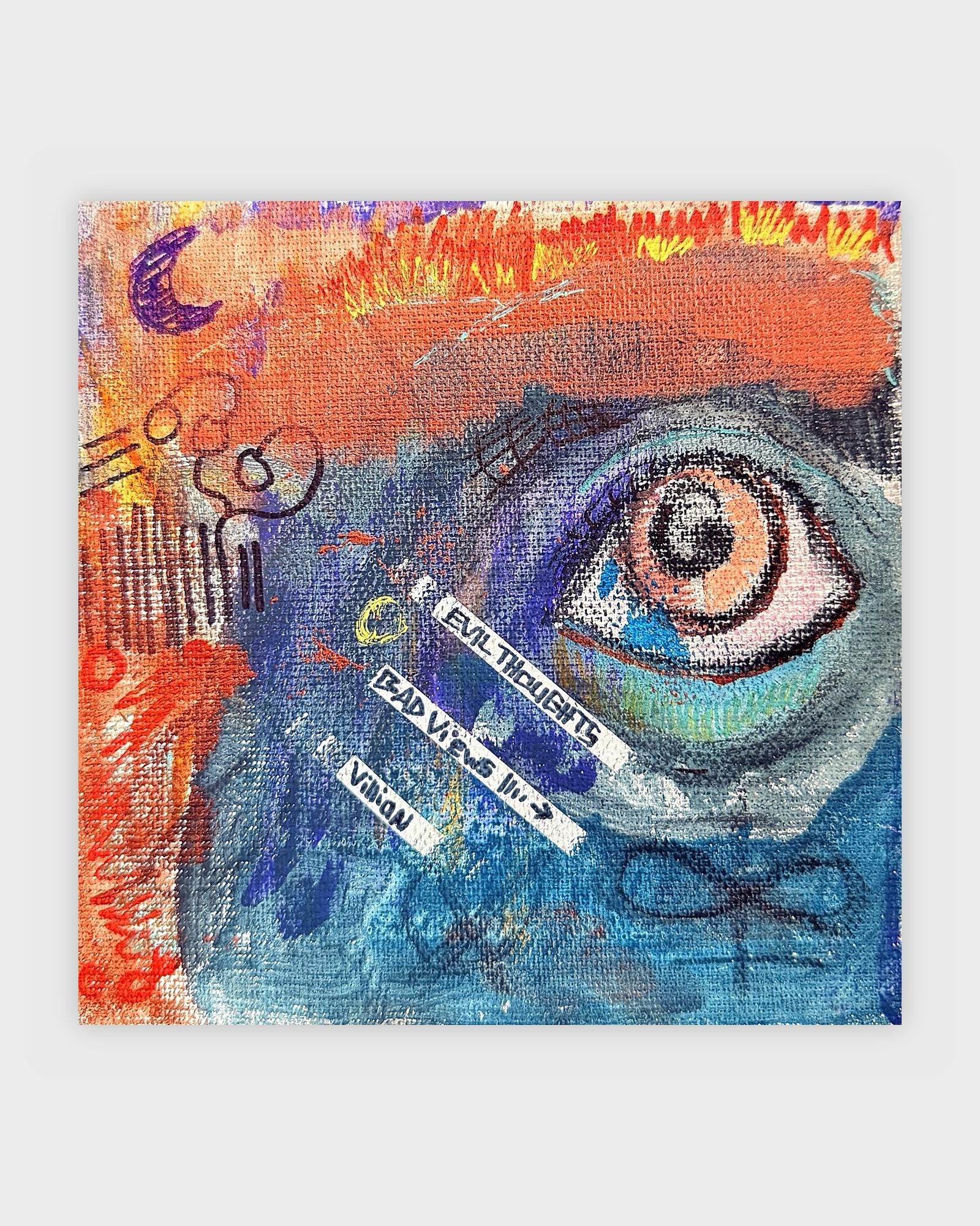 WICKED MINES, 2025, Acrylic on Canvas by Jason Garland Jr.