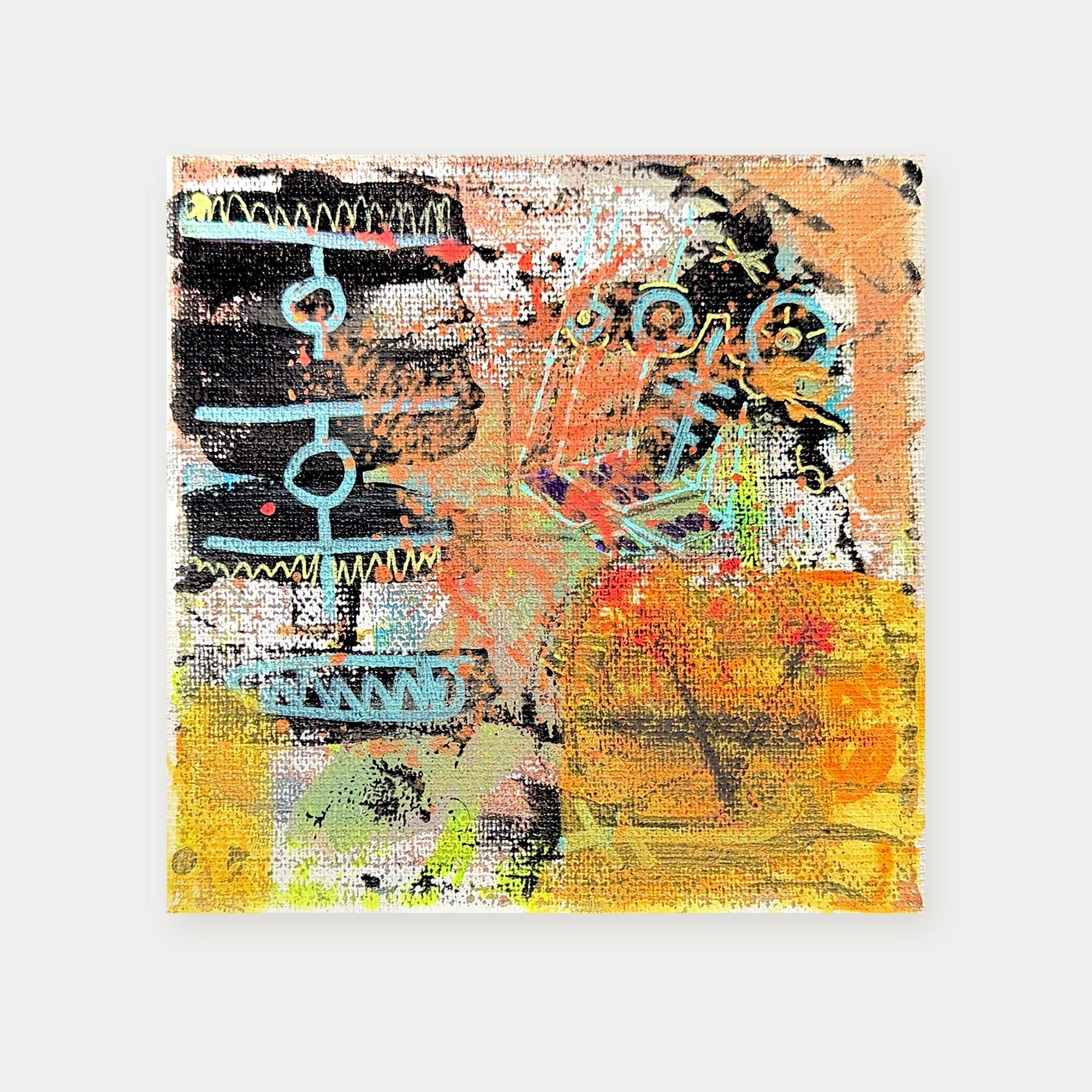 FORGOTTEN HISTORY, 2026, Acrylic on canvas by Jason Garland Jr.